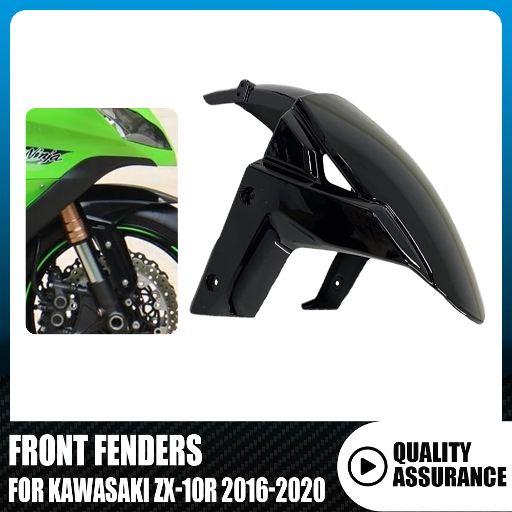 

Motorcycle Front Fender Mudguard For KAWASAKI ZX-10R ZX10R 2016-2018 2019 2020 ABS Plastic Motorcycle Splash Mud Dust Guard