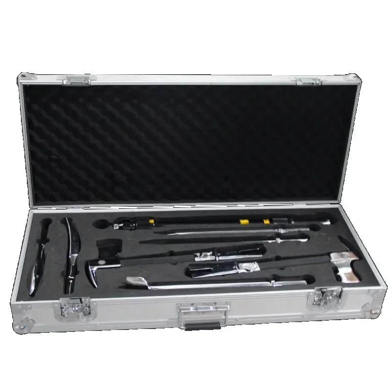 

Набор легких ручных спасательных инструментов Hammer PRT-8 с алюминиевым корпусом для спасательных работ и долбления.