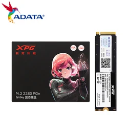 ADATA XPG GAMMIX S50 PRO 500 ГБ 1 ТБ 2 ТБ XPG GAMMIX M2 PCIe Gen4x4 M.2 2280 Внутренний твердотельный диск для ноутбуков, настольных ПК