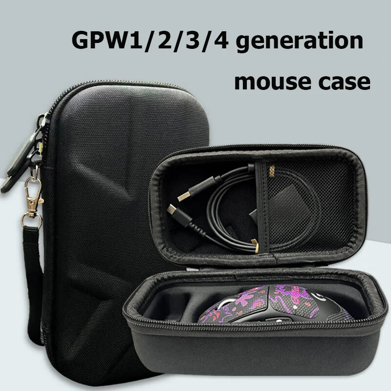Gaming Mouse Case Compatible with GPW1/2/3/4/5 Generation Mouse Case,Travel Storage Mouse Bag Electronic Organizer Case