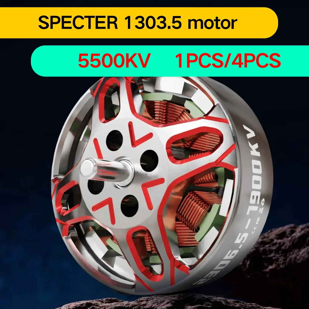 

HGLRC SPECTER 1303,5 бесщеточный двигатель 5500KV 2-4S LIPO совместимый 2-4 дюймовый Пропеллер для FPV Freestyle 2-4 дюймовый зубочистка дроны