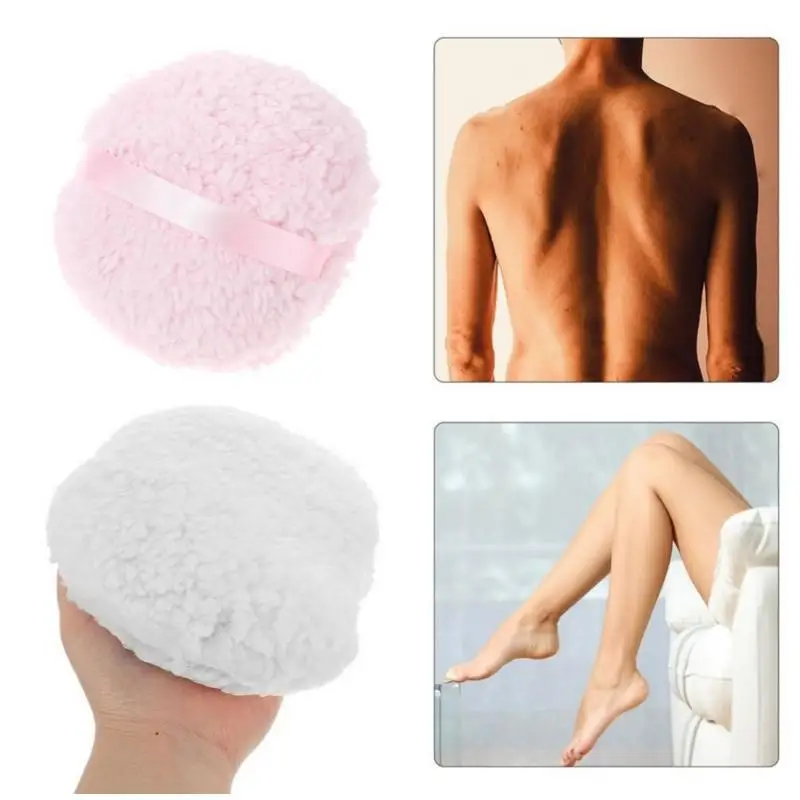 1pc 15cm Extra Large Powder Puff Oversize Long Plush Body Powders Applicator Easy To Hold Dust Puffs For Bodys Face Makeup Tool