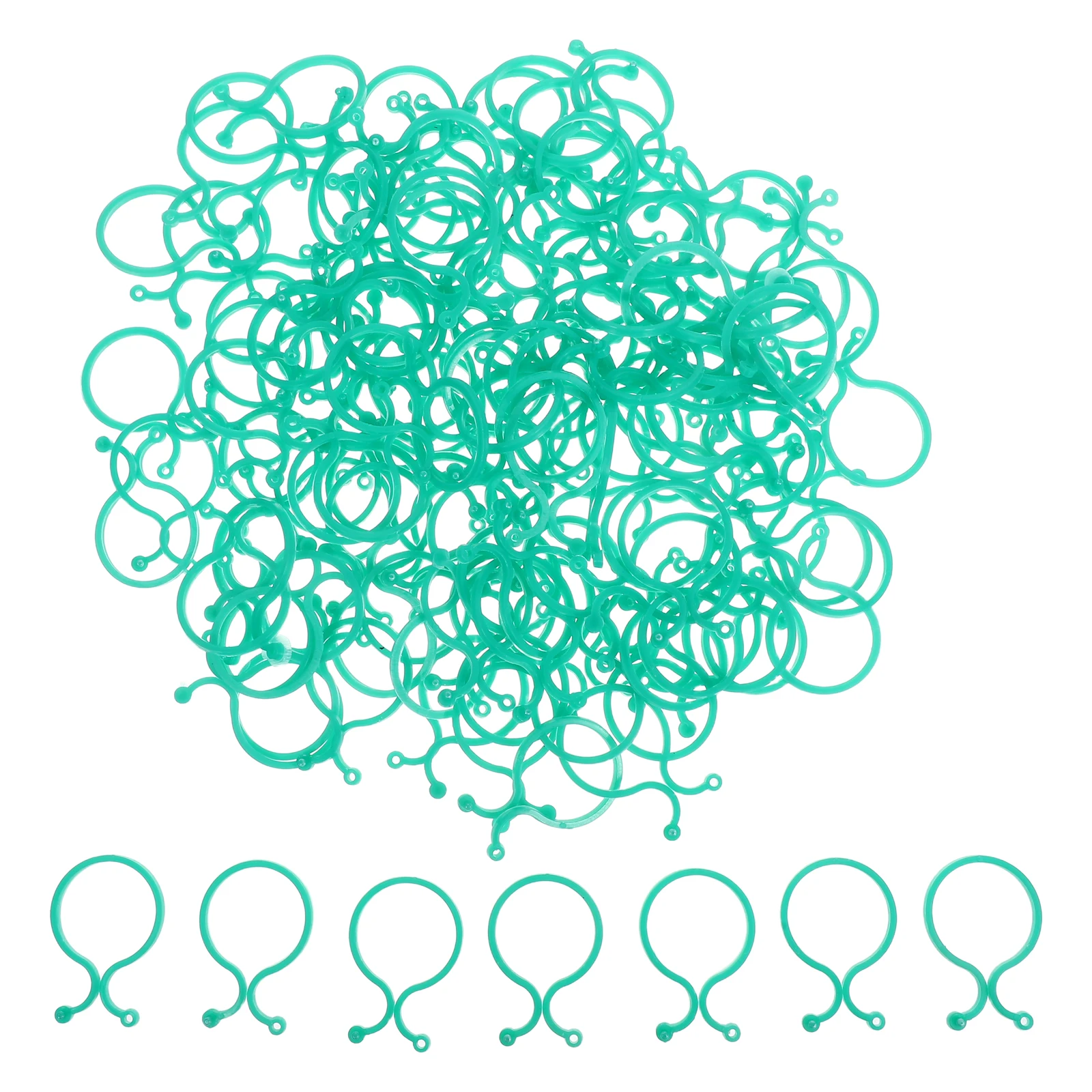 

120Pcs Plant Securing Clips for Climbing Plants Tomato Vine Support Garden Binding Clamps Vegetable Trellis Fixing Tools