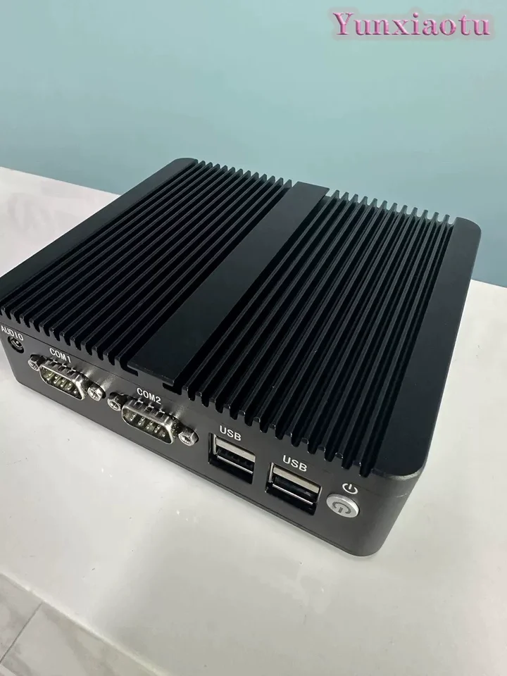 Fanless Mini Industrial PC, N100/J6412 Embedded Industrial Computer, 12th Gen