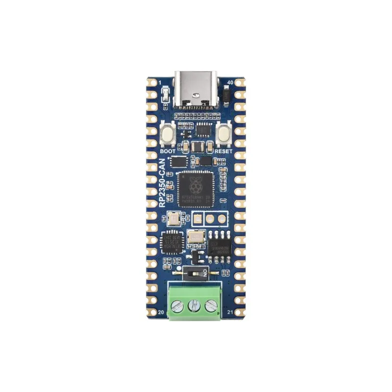 

Плата разработки Waveshare RP2350 CAN Плата микроконтроллера Pico-like на базе Raspberry Pi RP2350A Двухъядерная двухъядерная архитектура