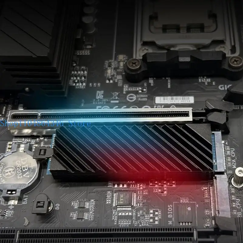 5asd الألومنيوم M.2 2280 SSD مبردات المبدد الحراري لألعاب الكمبيوتر الموصلية الحرارية العالية #1
