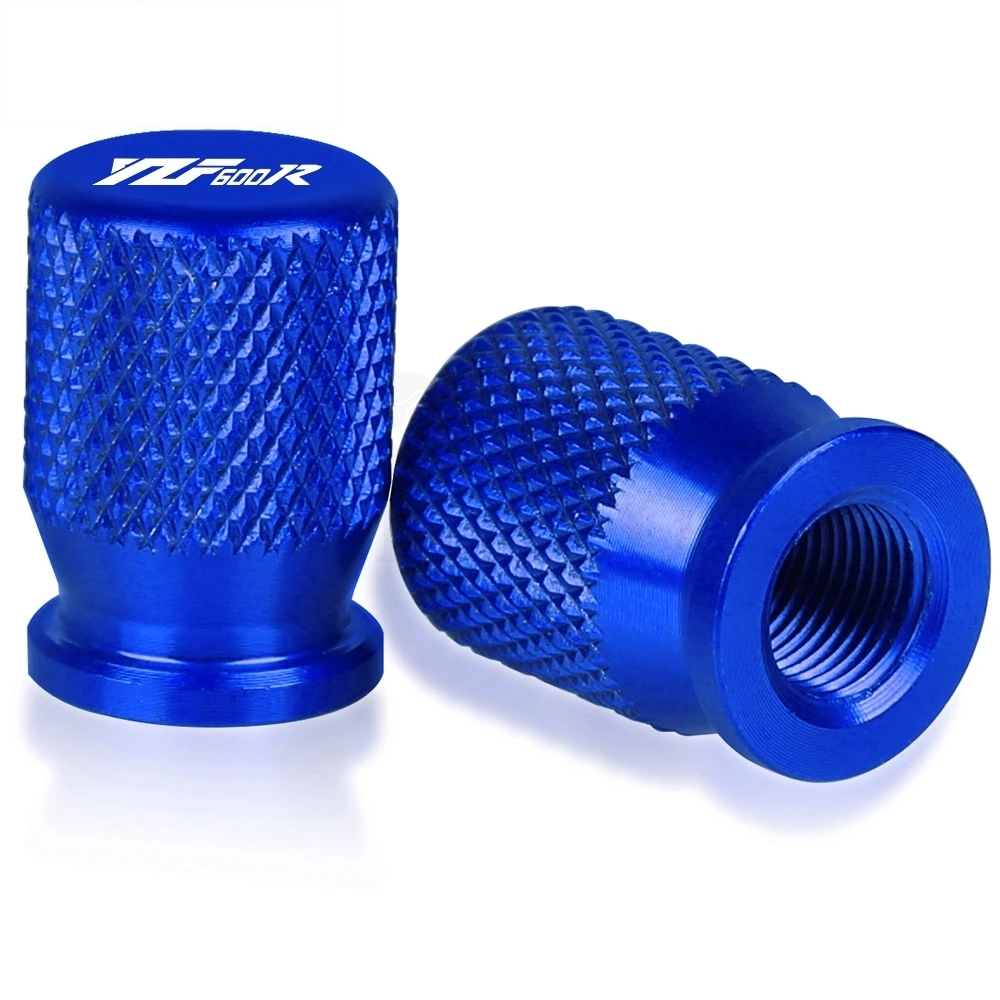 YZF 600R لياماها YZF600R Thundercat 1994 1995 1996 1997 1998-2005 عجلة الإطارات صمام قبعات الإطارات الجذعية يغطي الغبار مقاوم للماء