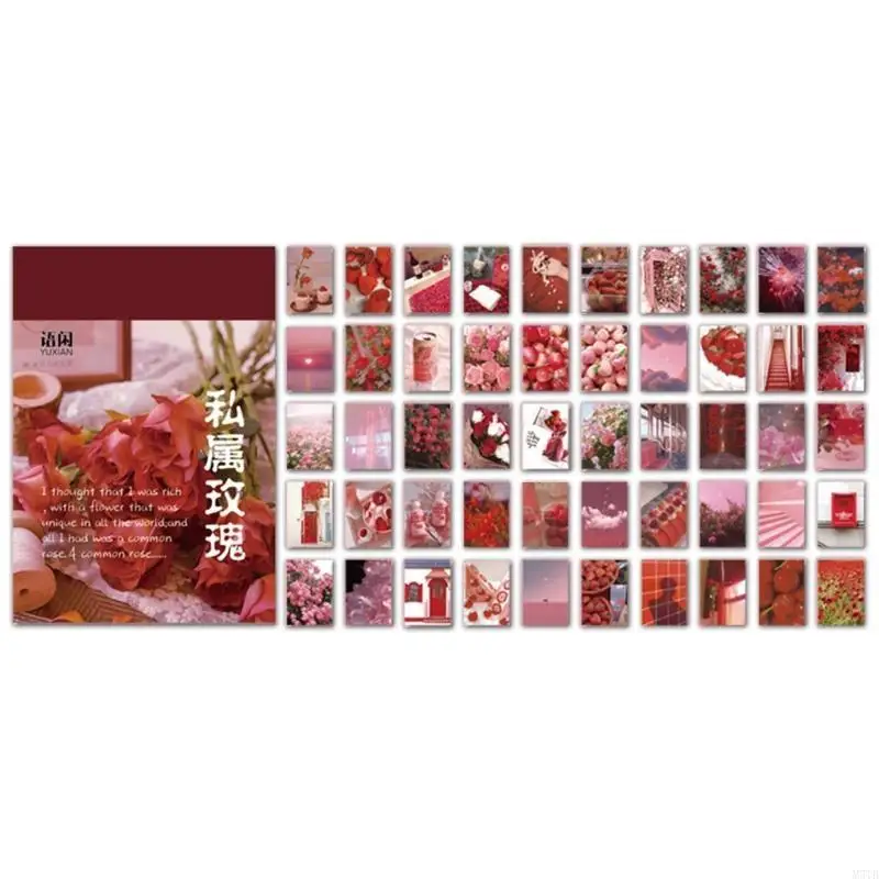 M5TB Retro ScrapBooking Paper для DIY DIY ScrapBooking Journaling Card Photo Album