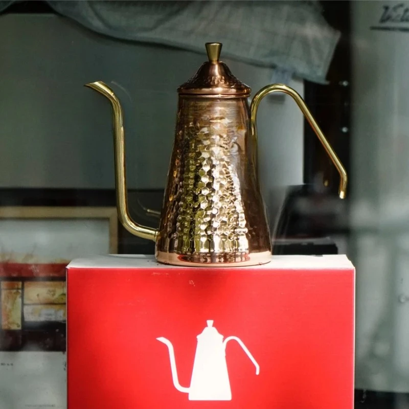 Copper pot, hand-brewed coffee pot