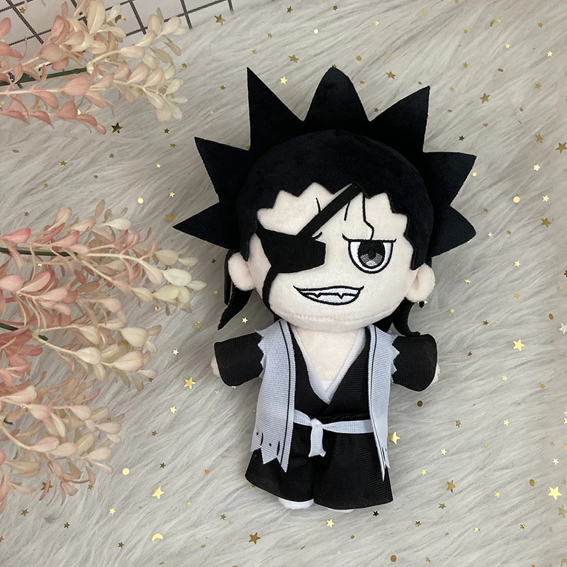 20cm wybielacz pluszowa lalka Aizen Sousuke Zaraki Kenpachi pluszowe zabawki Anime Cosplay miękka wypchana poduszka fani prezent na boże narodzenie