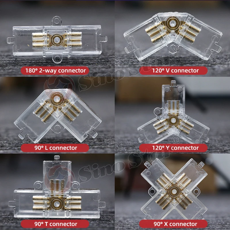 Alle Koperen Pin Connector Voor Led Lamp Is Geschikt Voor Sinostar Hexagon Licht Buis 110-240V Universele