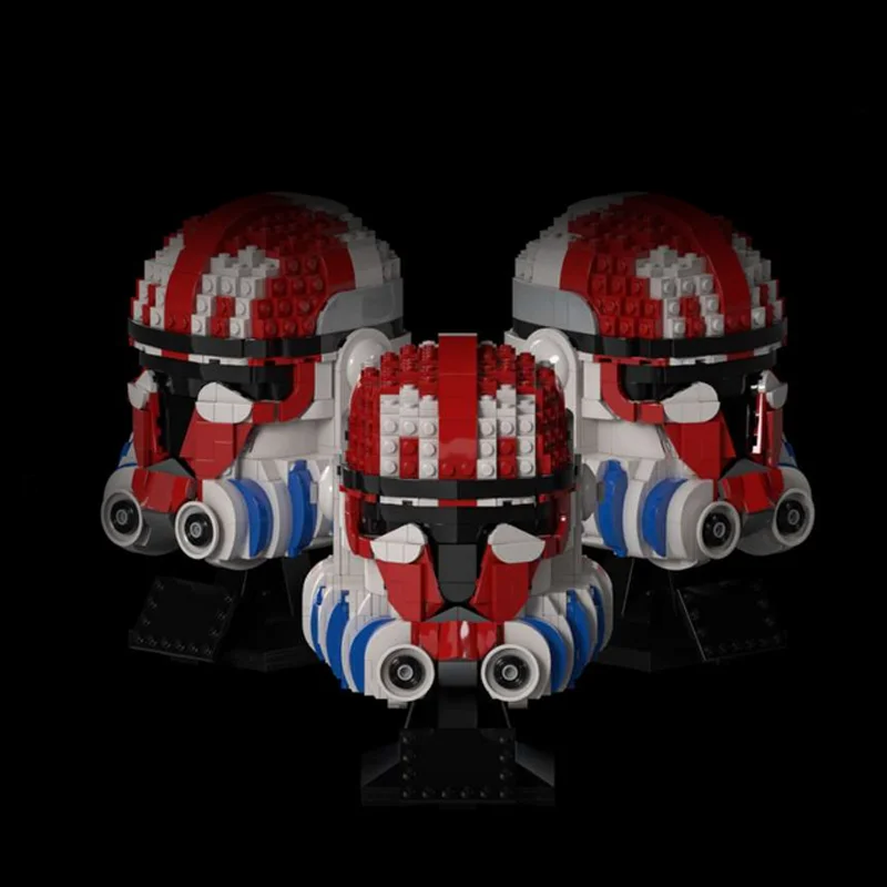 904pcs MOC Helm Clone Shaak Ti Star Battle Modelbouw Kerstcadeau Blokken Bouw DIY Speelgoed Creatief Onderwijs