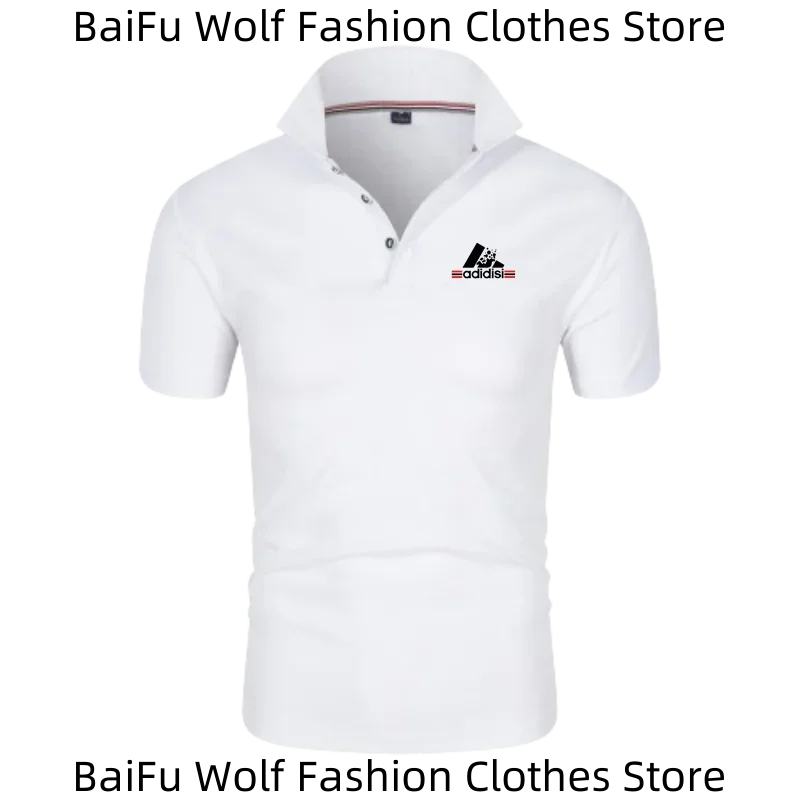 2024 golf Men Regular Style Summer Trend manica corta abbigliamento Casual ad asciugatura rapida Business top POLO moda traspirante