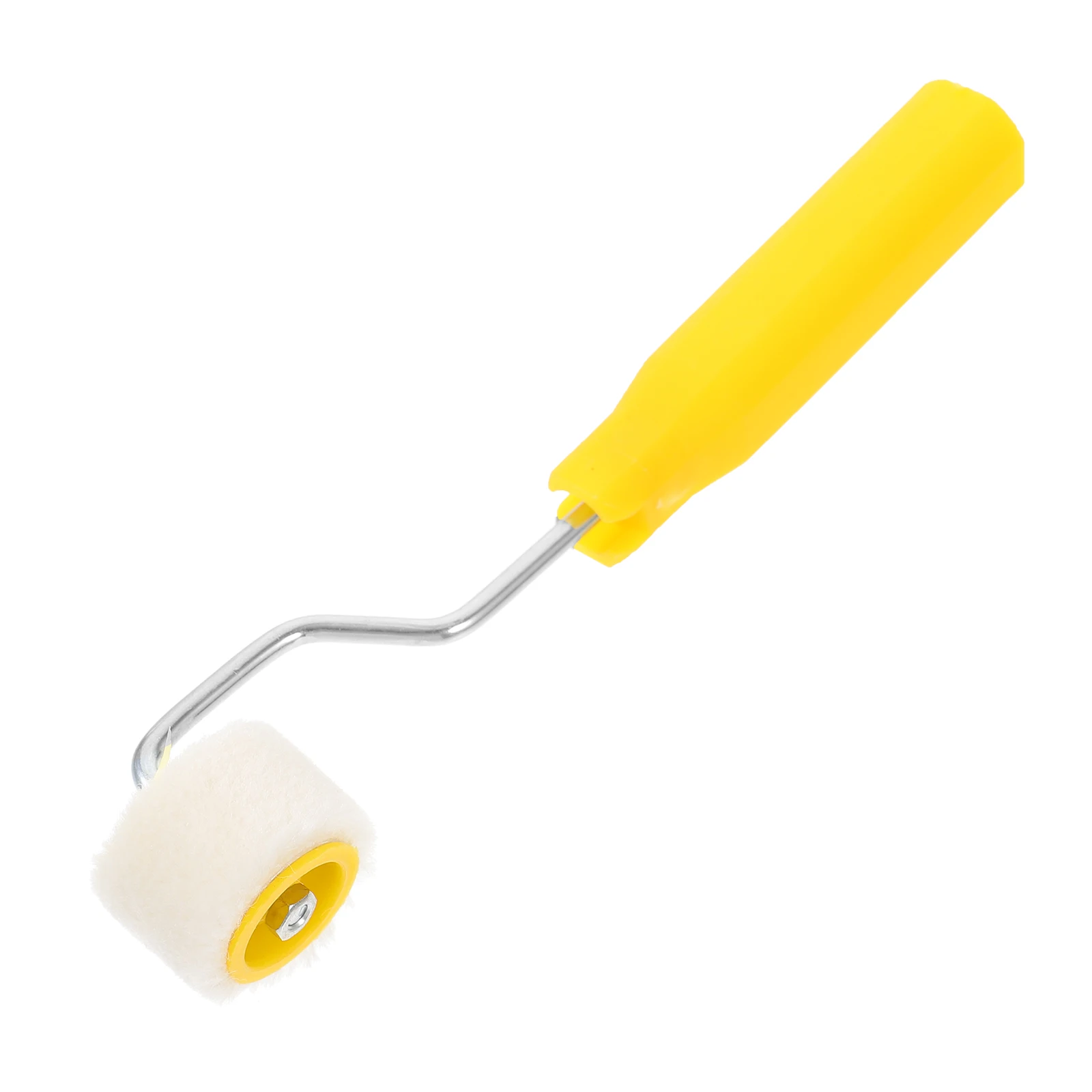 

2pcs Mini Paint House Painting Supplies Roller 2cm Brush Head Ergonomic Handle Firm Soft Comfortable Wall Painting Supplies