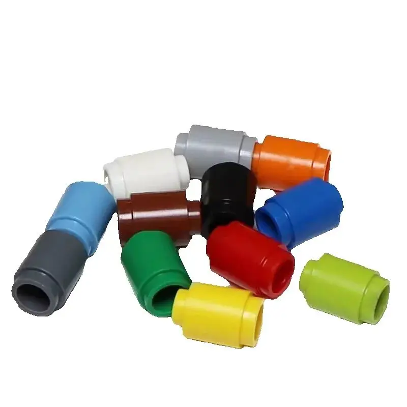 

240 шт., строительные блоки «сделай сам», фигурки, кирпичи, цилиндр, 12 цветов, образовательный креативный размер, совместимый с 3062, игрушки для детей