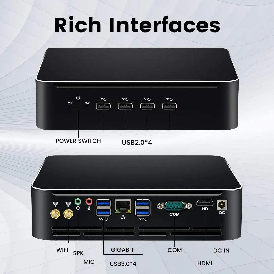 Core i9-9880H Mini Host Mini Office Desktop Assembly Computer Gaming Esports Mini Host Palm PC Mini PC