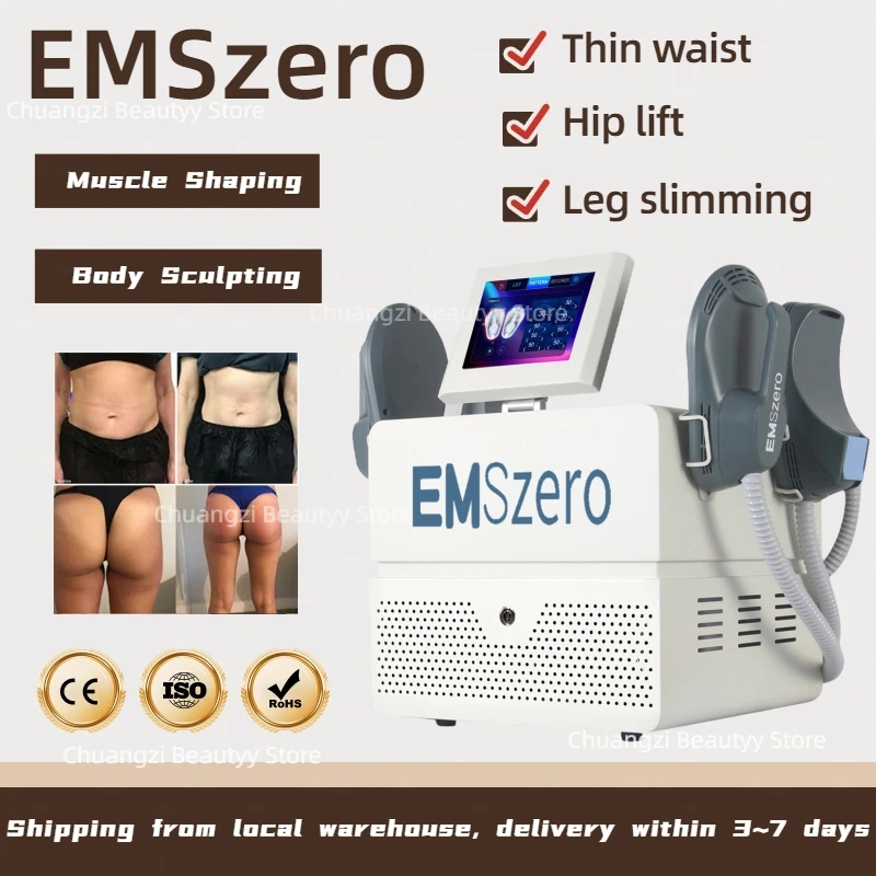 EMSzero 6500W Slimming EMS Body Slimming Sculpting Machine Fat Burning Nova Body Sculpting EMS Pelvic Muscle Stimulator Salon