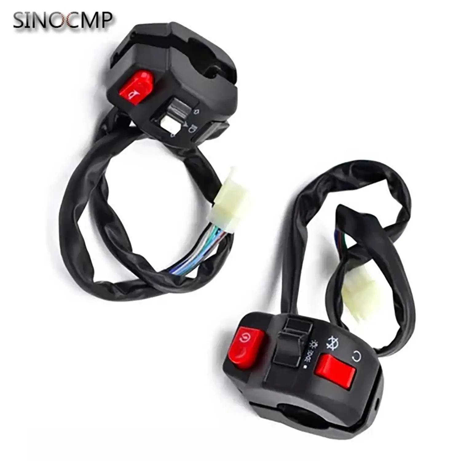 

2pcs Controls Handlebar Switch F04040223 Right Left F04040222 For Italika WS150 SPORT 2017-2022 WS175 SPORT 2018-2022 Motorcycle