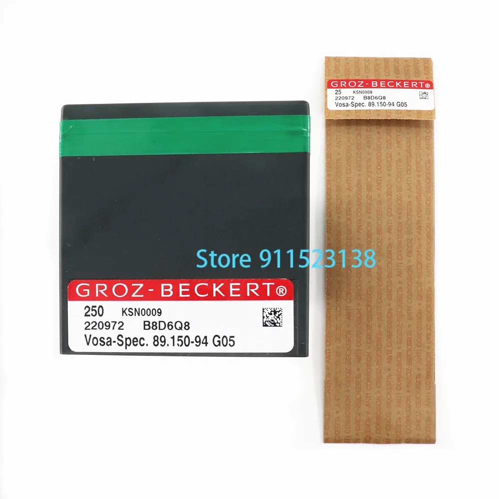 

250 Pieces Genuine Groz-Beckert Knitting Needle Vosa-Spec. 89.150-94 G05 For SHIMA SEIKI Chinese Knitting Machine 5G Needle