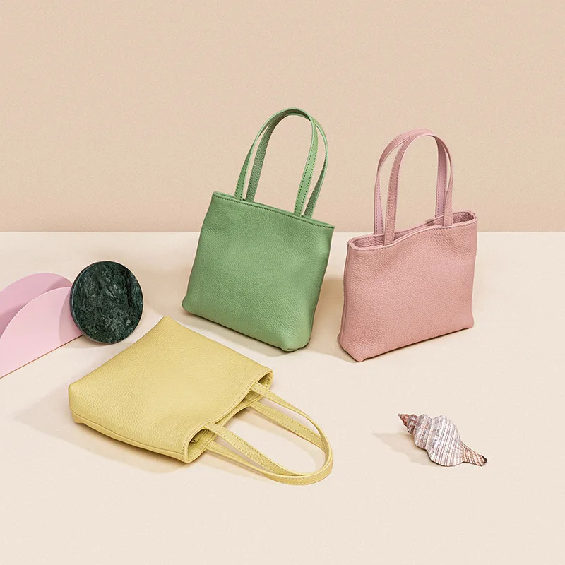 

Stylish Soft Togo Leather Shoulder Bags for Women with Chain 2023 New Luxury Ladies Handbags Crossbody Bags Candy Colors