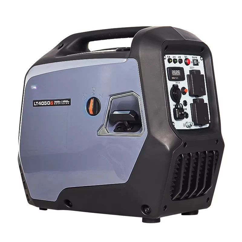 

Генератор 220В с частотным преобразователем, бесшумный, портативный, для улицы, малогабаритный, для дома, на случай отключения электроэнергии