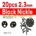 20 piezas negras de 203 mm