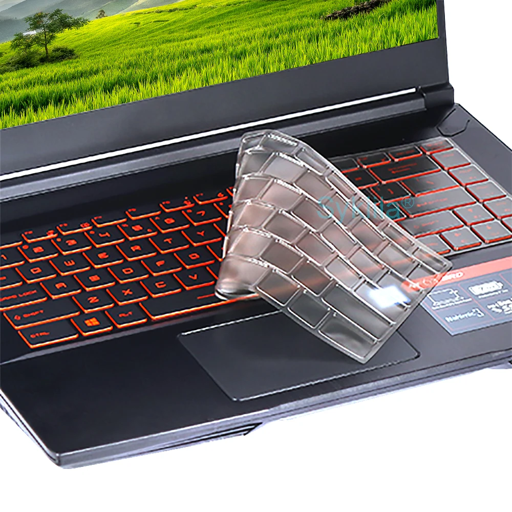 غطاء لوحة المفاتيح لـ MSI Summit 13 16 A16 B14 B15 E14 E15 E16 Flip Evo Summit واقي من السيليكون ملحقات الكمبيوتر المحمول