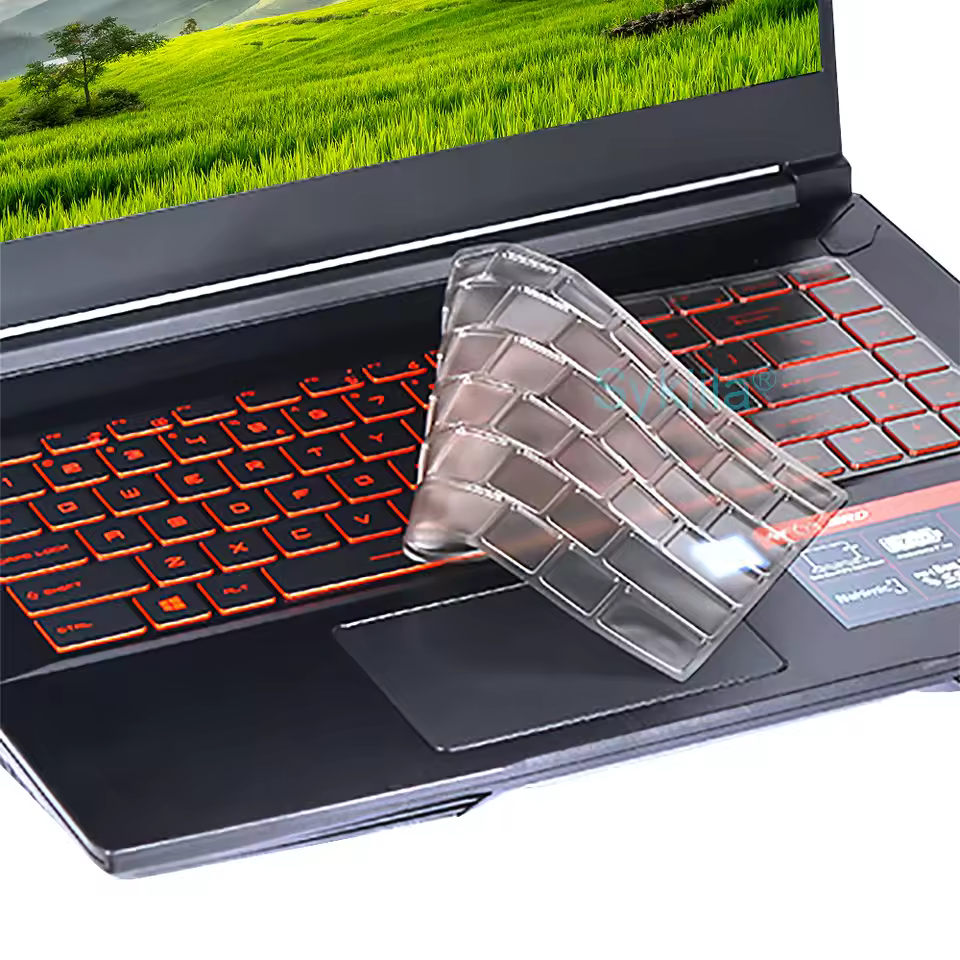 MSI Summit 키보드 실리콘 커버 실물