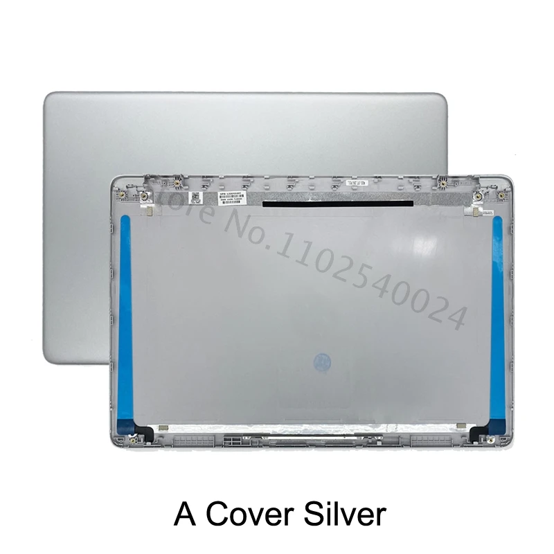 New Laptop LCD Back Top Cover For HP 15-GW 15S-GR TPN-C151 Front Bezel Hinges Palmrest Upper Bottom Base Case Rear Lid Silver