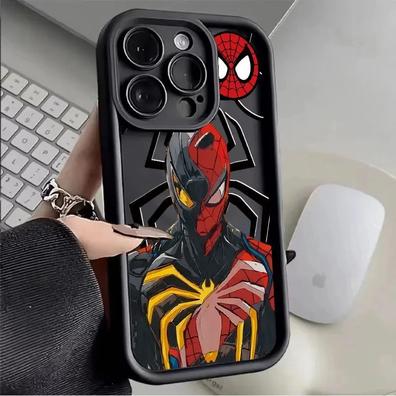 Marvel Spider Man Case for Samsung Galaxy A31 A30 A24 A23 A22 A21S A20S A20 A14 A13 5G A12 4G A11 A10S A05 A05S Silicone Cover