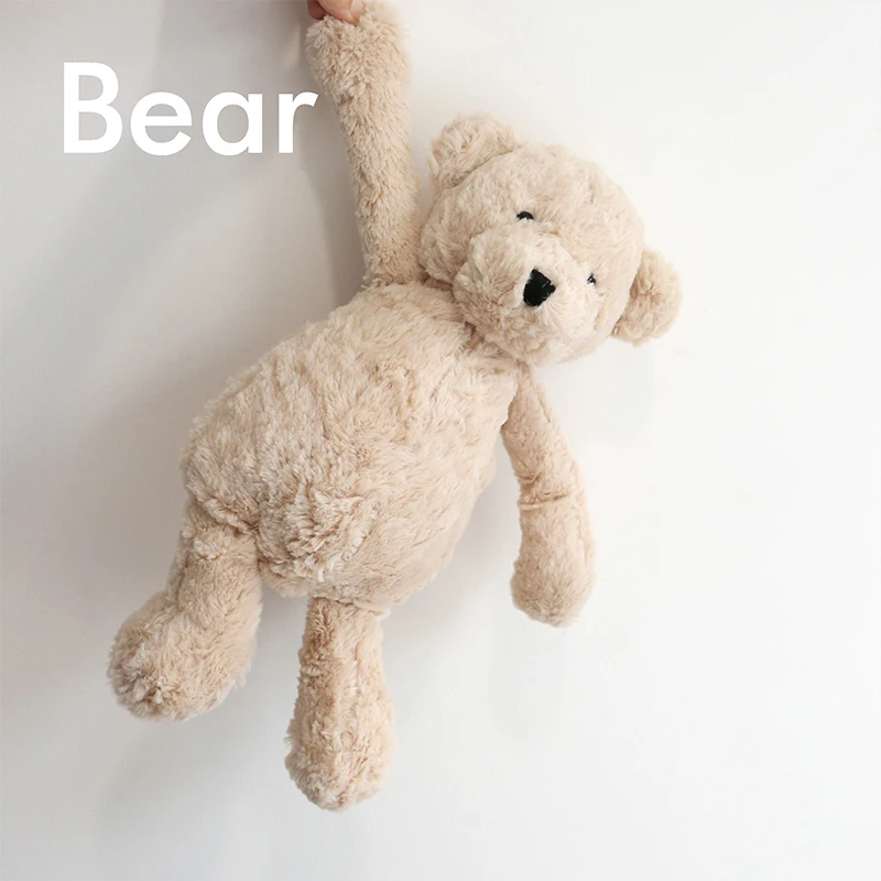 Ours en peluche adorable pour enfant, jouet en forme d'animal, idéal comme cadeau, 25cm