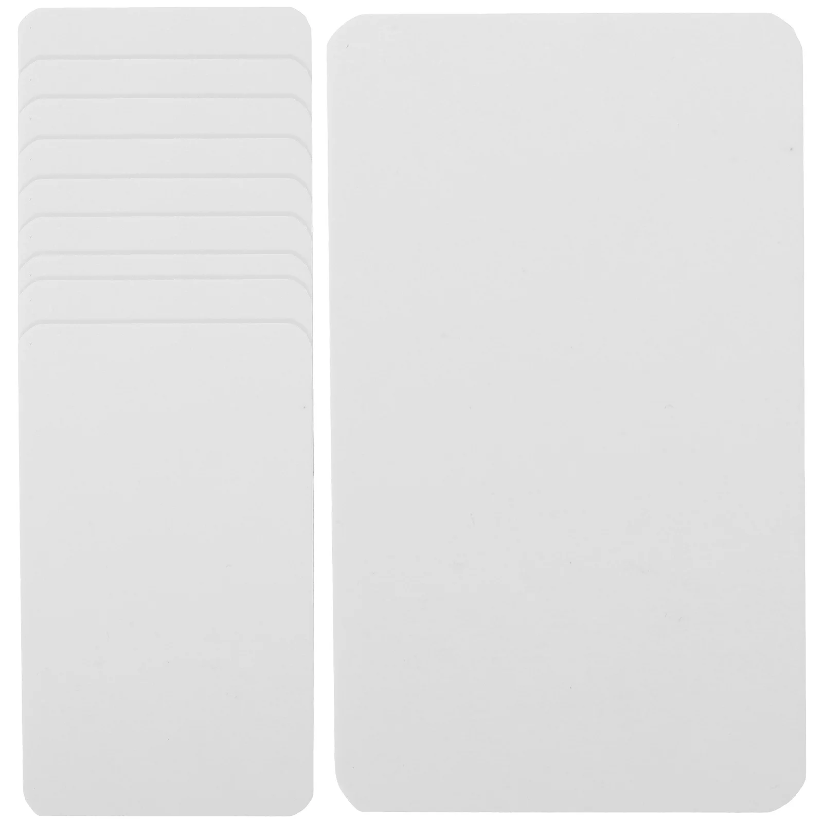 100Pcs Blank Cards Bulk Small Paper Flash Cards for Notes Word Dictation DIY Journaling Craft Projects Home Study Organization