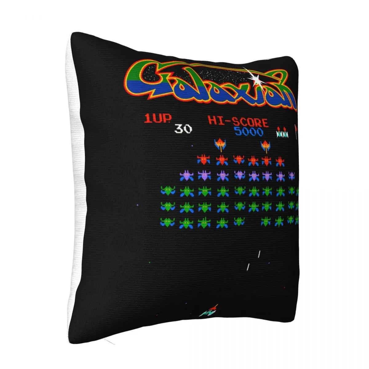 Arcade Galaxian Space Invaders Video Game Retro Vintage 80S Alien Gaming Pillow Case