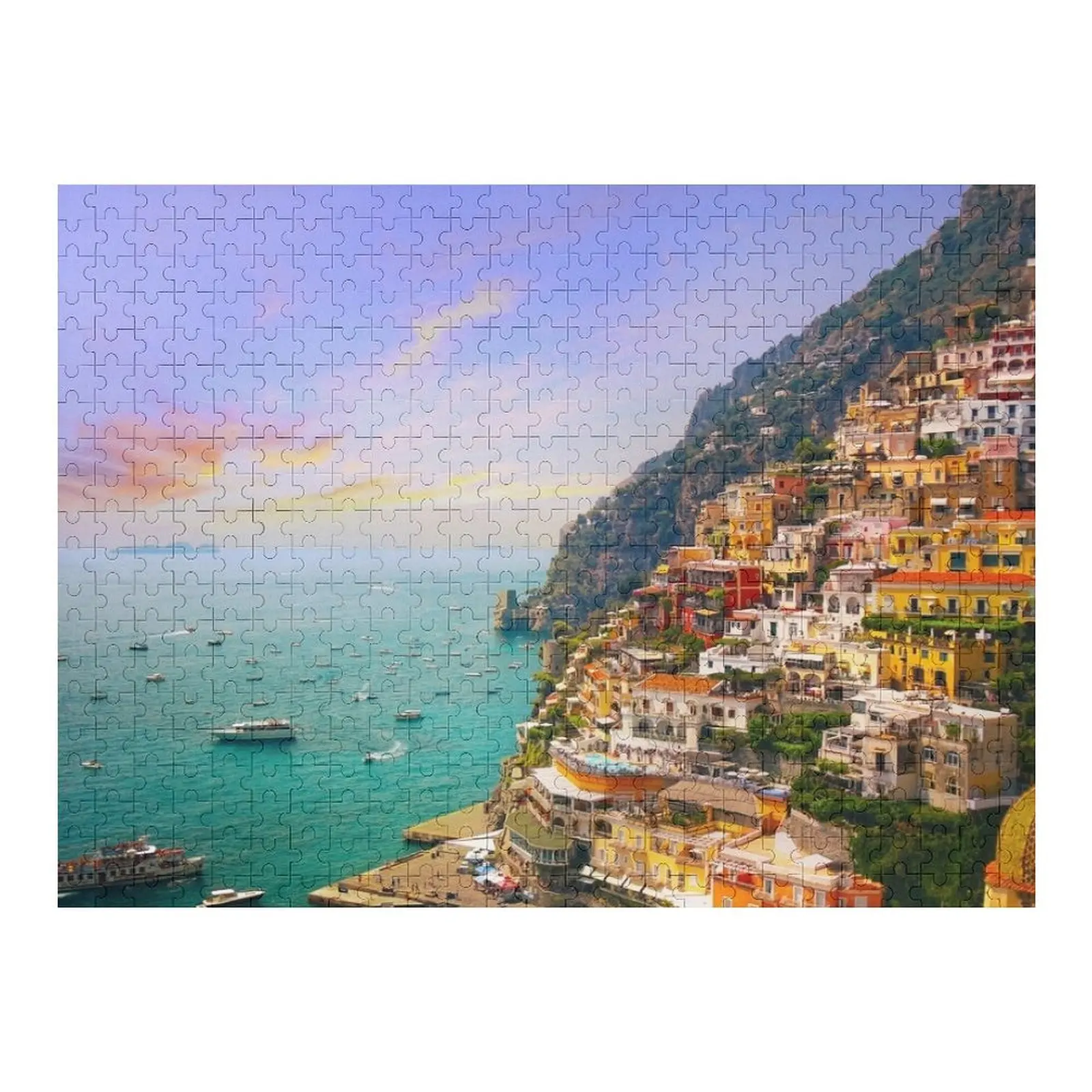 

Almafi Italian Coast Advanced Jigsaw Puzzle Personalised Toys With Photo Puzzle