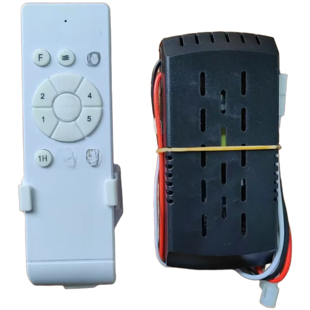 6-Speed Dimmable LED Ceiling Fan Remote Control Kit For 24V DC Low Voltage 40W Light And Motor Wireless Controller