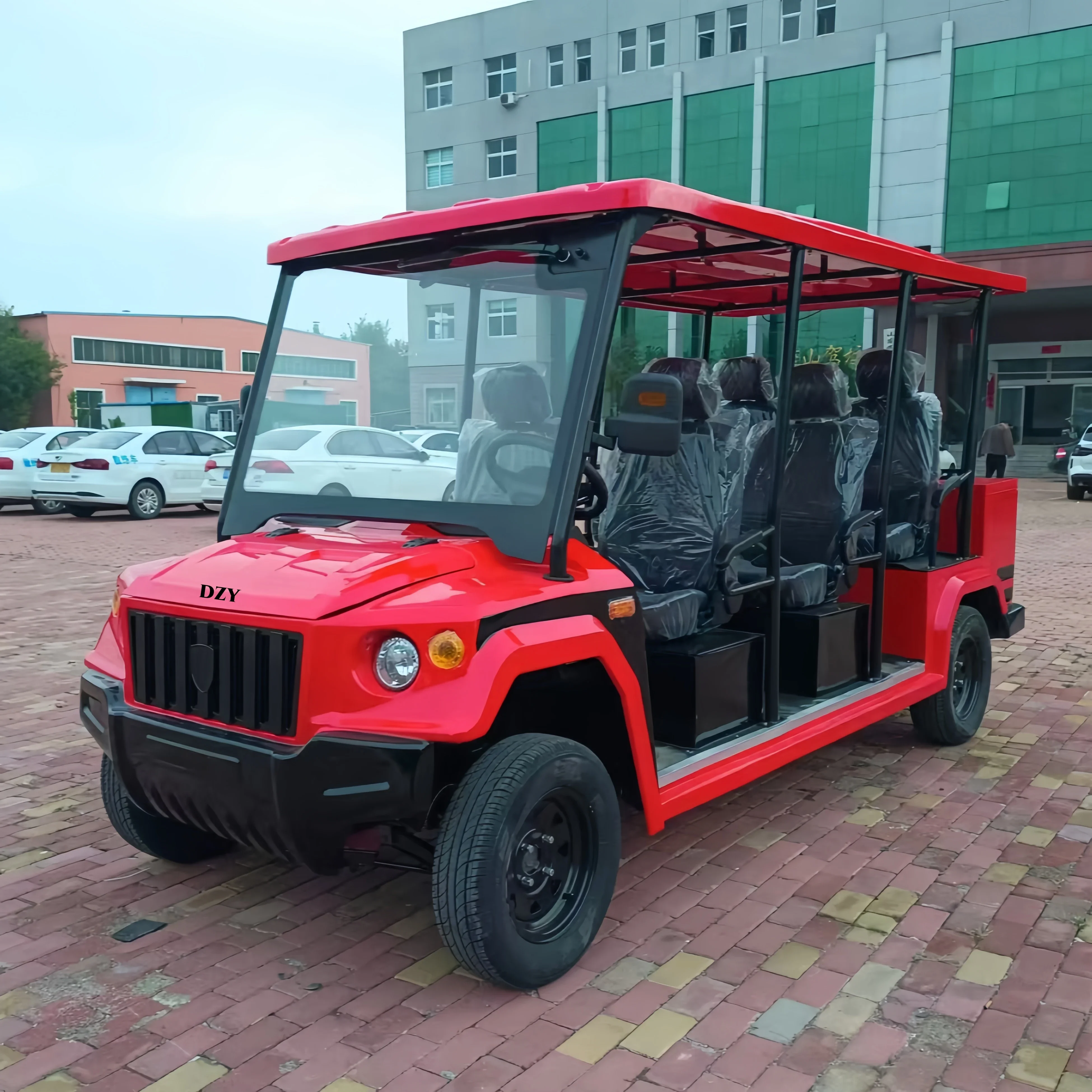 CE New Energy Hotel Garden Convertible Mini Electric Patrol Car For Sale