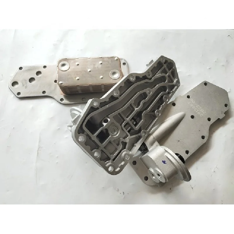 For Komatsu PC200-7 PC200-8 Oil Cooler Cover 4BT 6BT Oil cooler core SA6D107 6D102 3975818 4896409 Excavator Parts