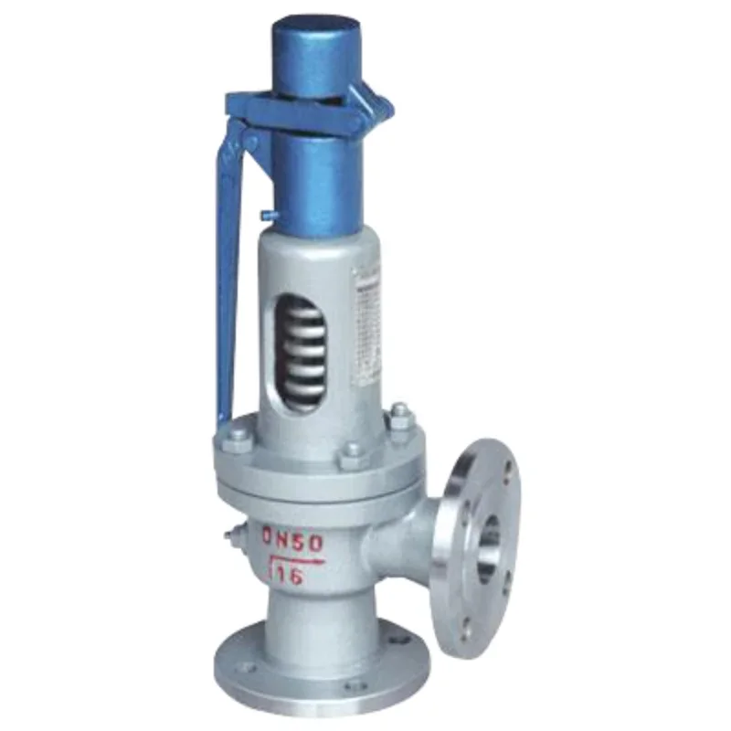 Steam boiler safety valve pressure relief valve