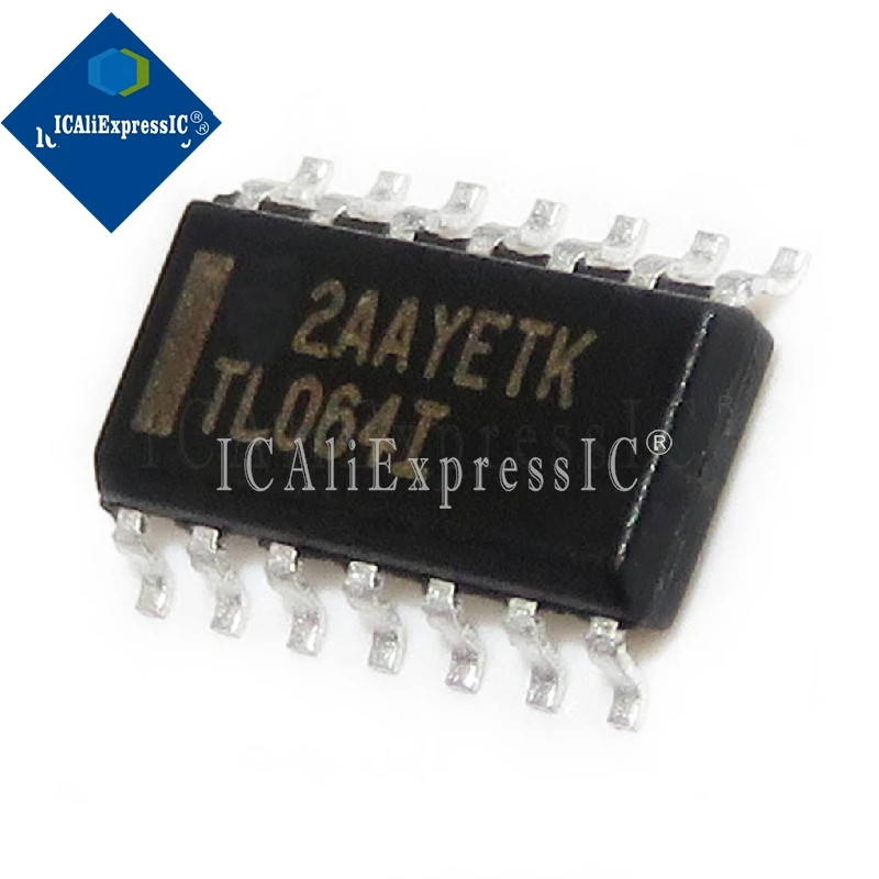 10pcs/lot TL064CDR TL064C TL064I TL064 SMD SOP-14 Quad Operational Amplifier new original In Stock