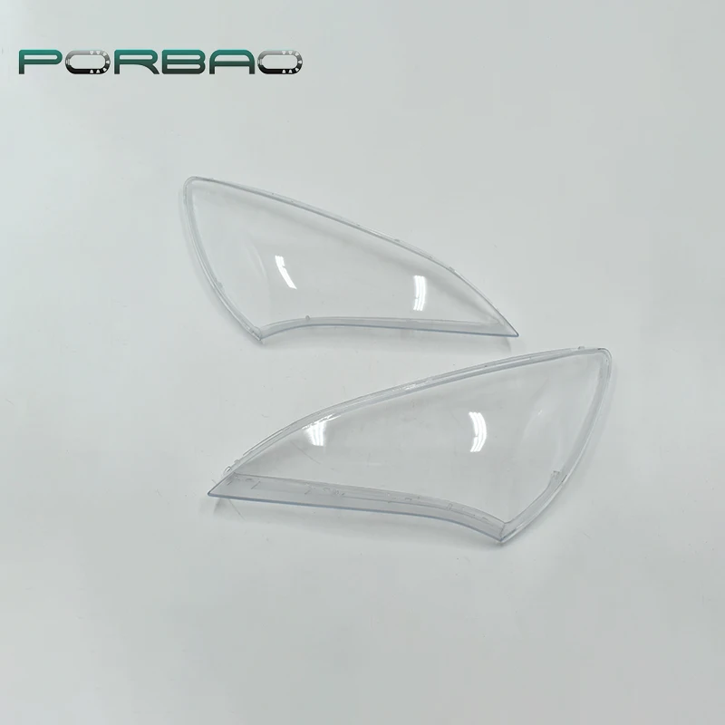 

PORBAO Auto Head Lamp Transparent Headlamp Lampshade For ROHENS COUPE 2009 2010 Headlight Glass Lens Cover Car Accsesories