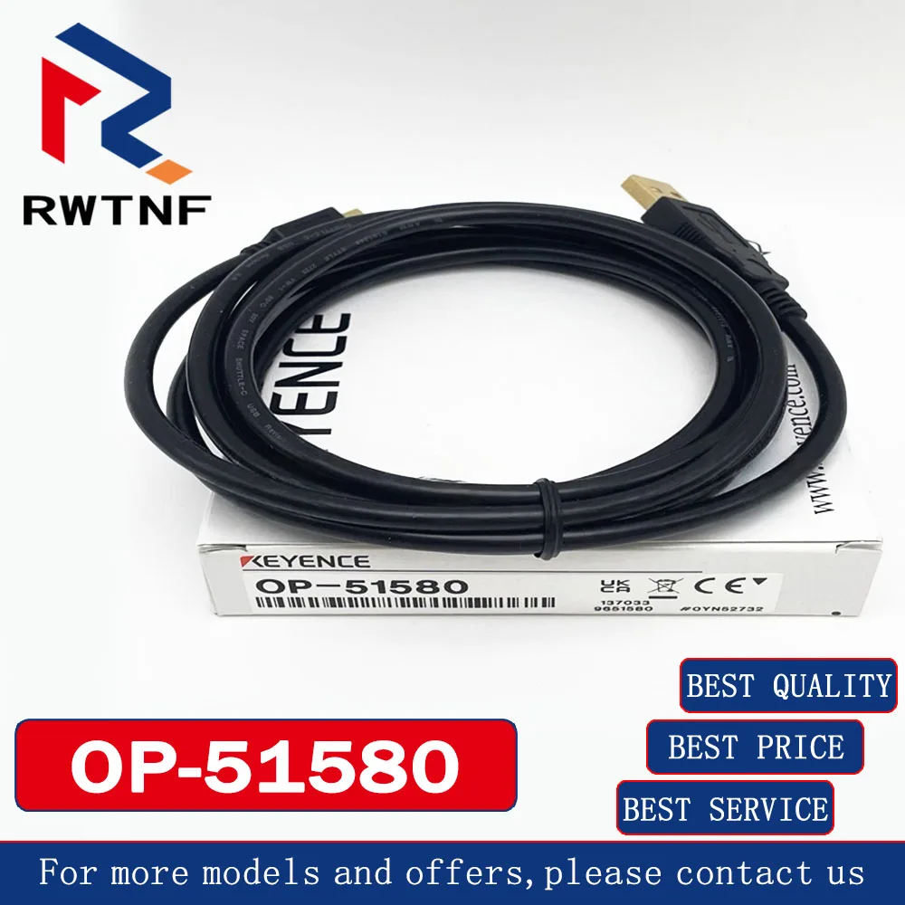 Brand New Genuine OP-51580 KEYENCE Connecting accessory USB connecting cable line 100% original，warehouse stock