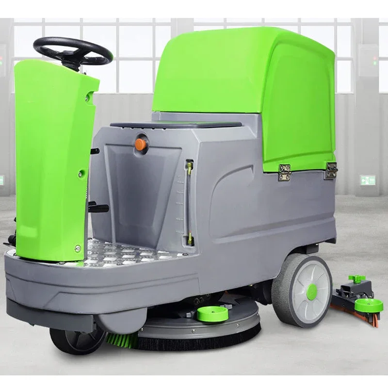 2024 Commercial Auto Factory Professional Floor Scrubber Cleaning Machine