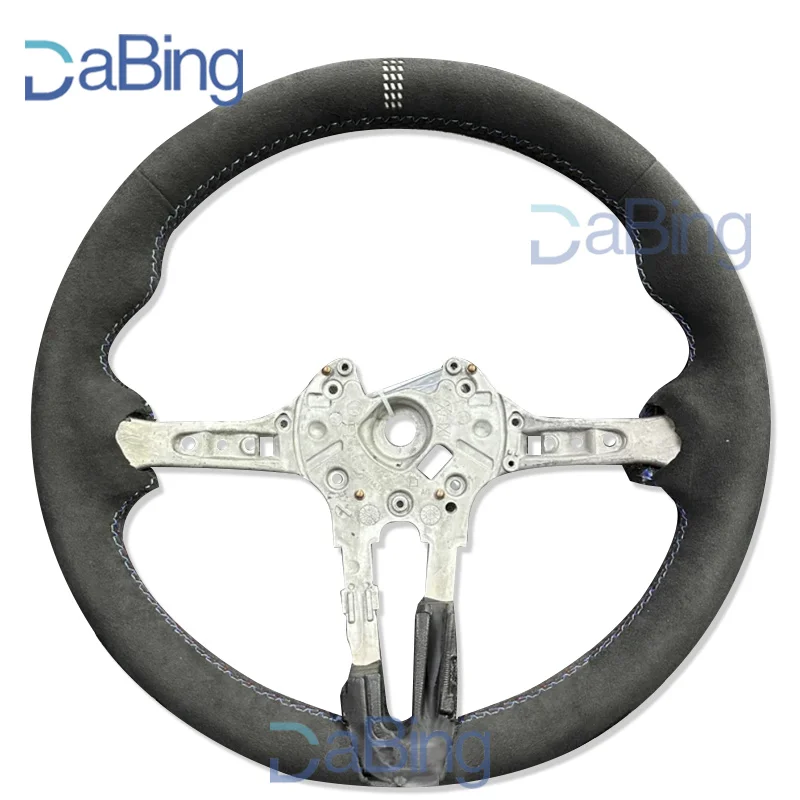 

With White Top Mark CS Style Steering Wheel Core for BMW F01 F07 F10 F20 F21 F22 F25 F26 F30 F31 F32 F36 M2 M3 F80 F82 F15 F16