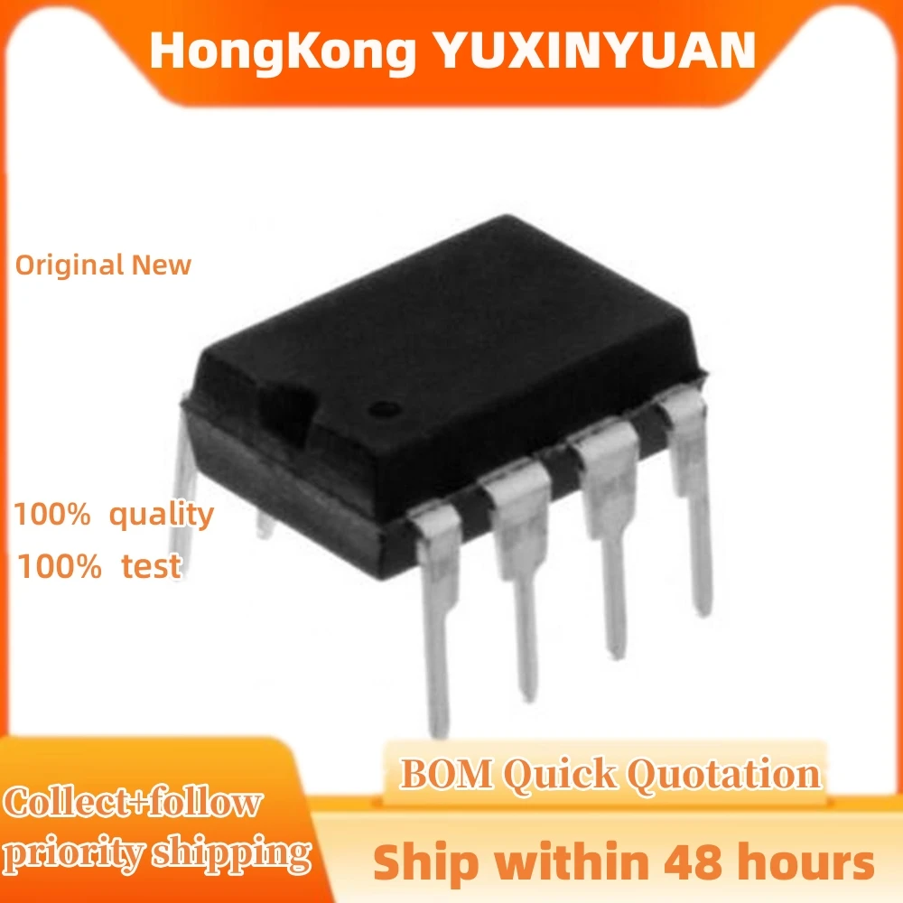 5PCS  INA128 INA128P INA128PA DIP8 CHIPS IN STOCK