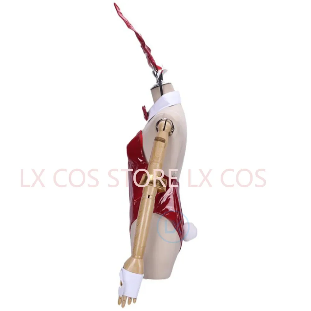 أنيمي أرنب فتاة تأثيري حلي مثير مخصص هالوين عيد الميلاد موحدة للنساء الفتيات لطيف #3