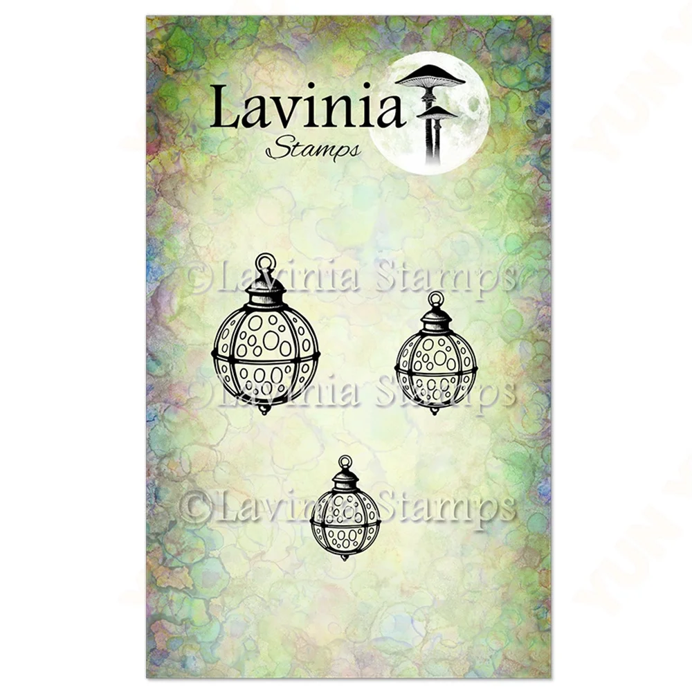 

October Lavinia Stamps Glimmer Orbs Stamp Silicone Stamp DIY Scrapbooking Die Cut Card Dies Handmade Christmas Embossing Stencil