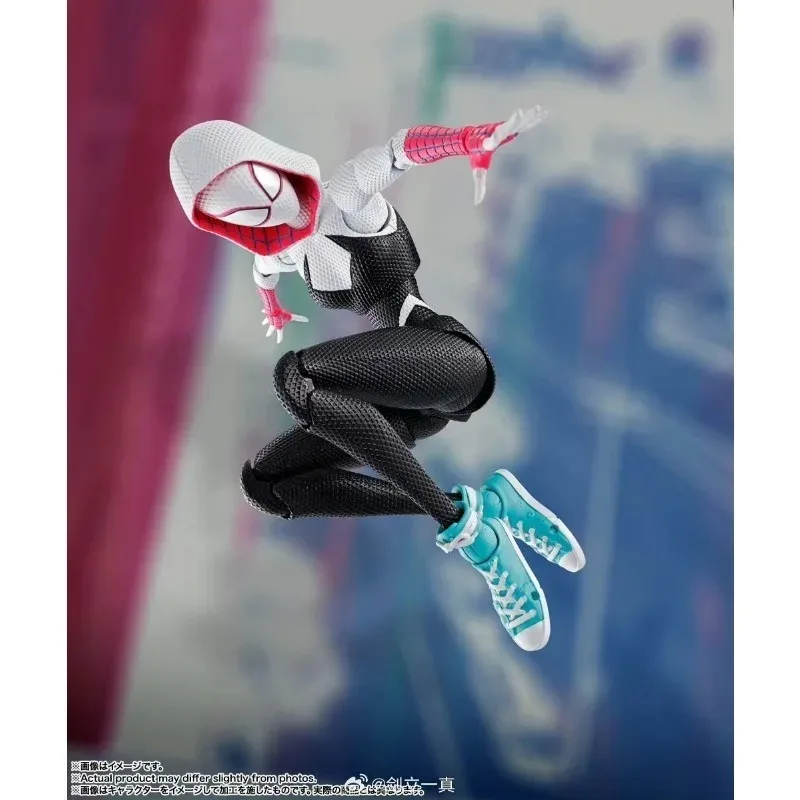 Bandai Original Genuine S.H.Figuarts Spider-Man Anime Figure Myers Action Figure Toys for Boys Girls Gift Collectible Model