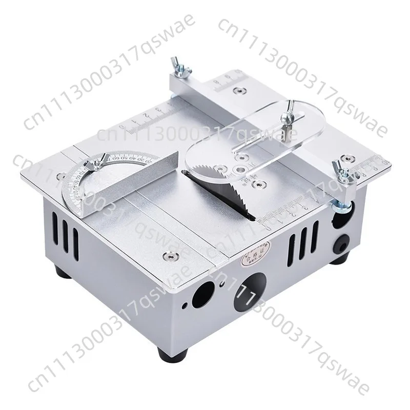 Mini table saw adjustable cutting wood metal cutter