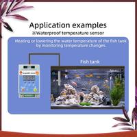 Durable Tuya WIFI Circuit Breaker Smart Temperature Humidity Soil Control On-Off With Display Remote Monitoring Voice Alexa
