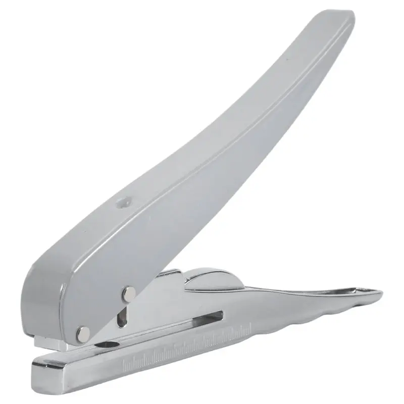 

ABLL-Heavy Duty Single Hole Punch,Hole Puncher 25 Sheets Capacity Paper Punch For Paper ID PVC Cards Scrapbook